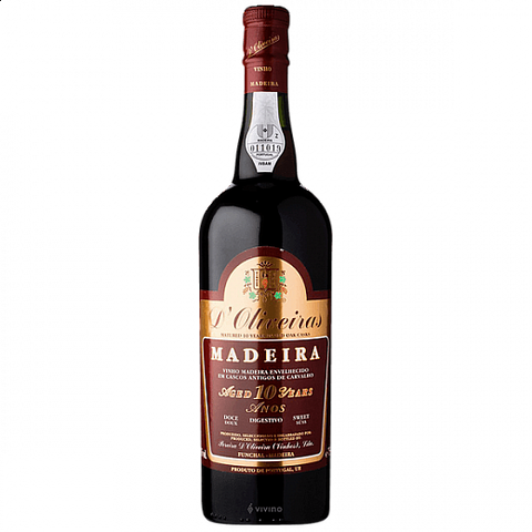 D'Oliveiras Madeira 10 Year Old Sweet 75cl
