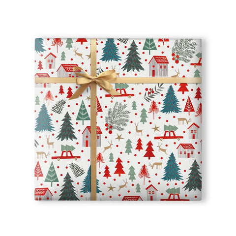 Winter Wonderland Christmas Wrapping Paper