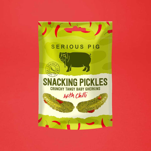 Snacking Pickles With Chilli - Serious Pig