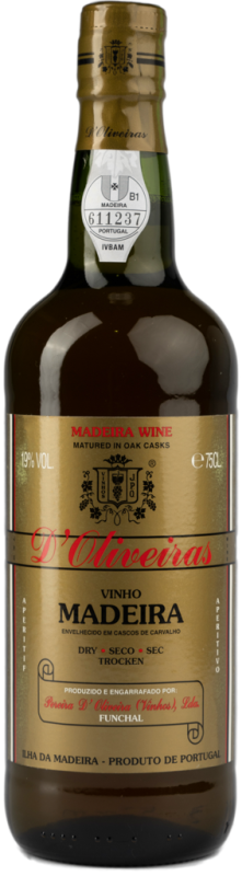 D'Oliveiras Madeira Dry 75cl