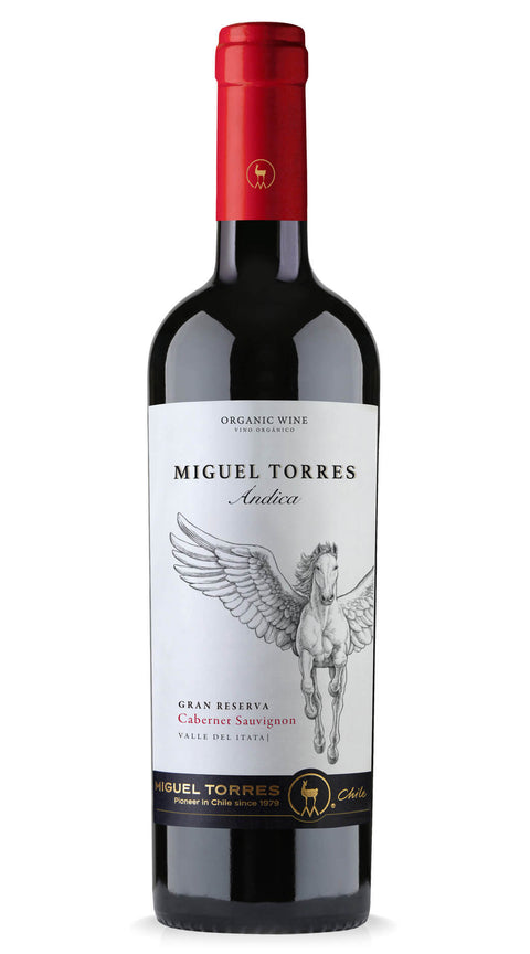 Torres Chile Andica Organic Cabernet Sauvignon 75cl