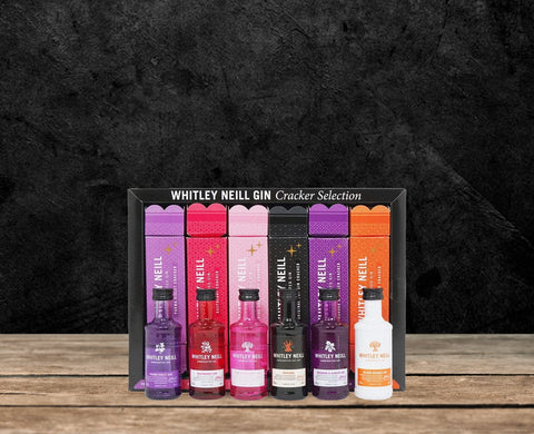 Whitley Neill Gin Cracker Selection x 6