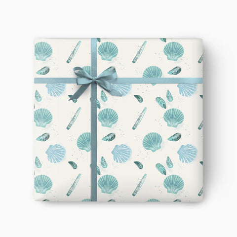 Seagrass Shells Wrapping Paper