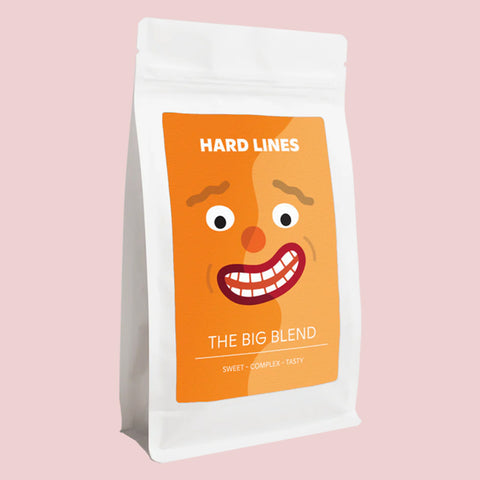 Hard Lines Big Blend Coffee Beans 250g