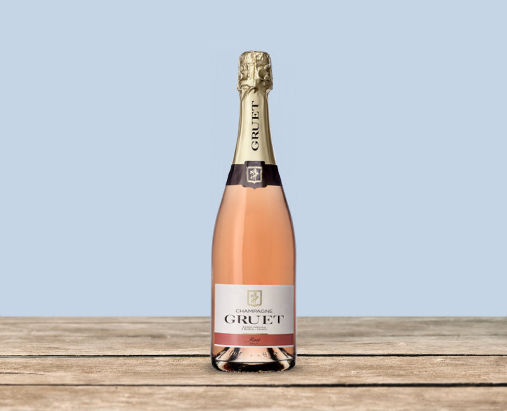 Champagne Gruet Rose 75cl The Wine Box