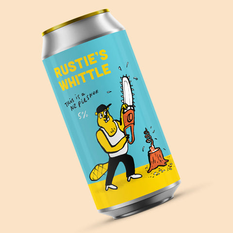 Pretty Decent Beer Co 'Rustie's Whittle' NZ Pilsner