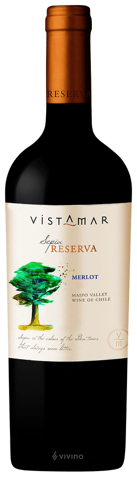 Vistamar Sepia Reserve Merlot 75cl