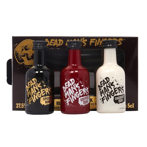 Dead Man's Fingers Rum Taster Gift Pack 3 x 50ml