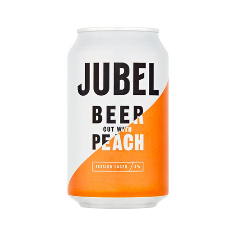 Jubel Peach Lagar Can 12x330ml