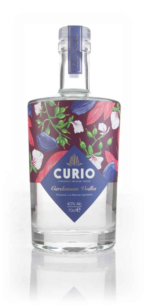 Curio Cardamom Cornish Vodka 70cl
