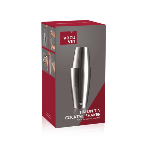 Vacu Vin Tin on Tin Cocktail Shaker