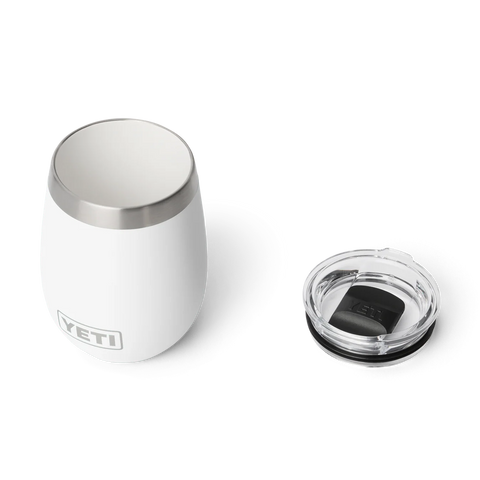YETI Rambler 10oz Wine Tumbler with Durasip Ceramic Lining - White