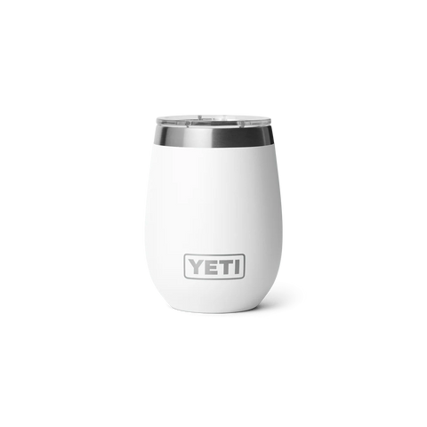YETI Rambler 10oz Wine Tumbler with Durasip Ceramic Lining - White