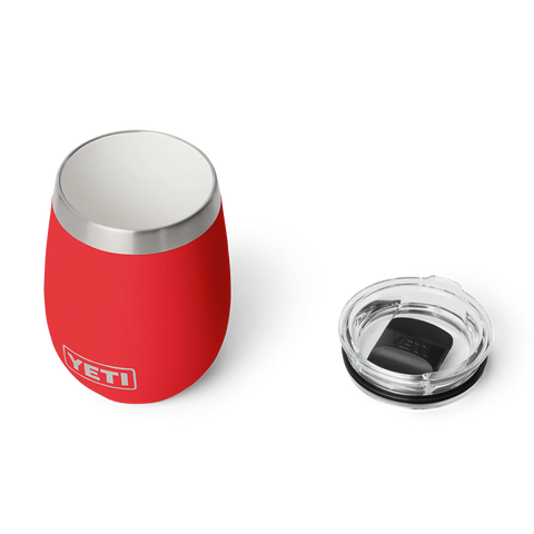 YETI Rambler 10oz Wine Tumbler with Durasip Ceramic Lining - Rescue Red