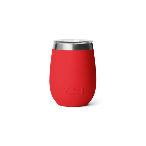 YETI Rambler 10oz Wine Tumbler with Durasip Ceramic Lining - Rescue Red