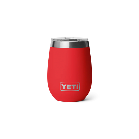 YETI Rambler 10oz Wine Tumbler with Durasip Ceramic Lining - Rescue Red