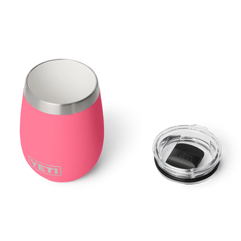 YETI Rambler 10oz Wine Tumbler with Durasip Ceramic Lining - Tropical Pink