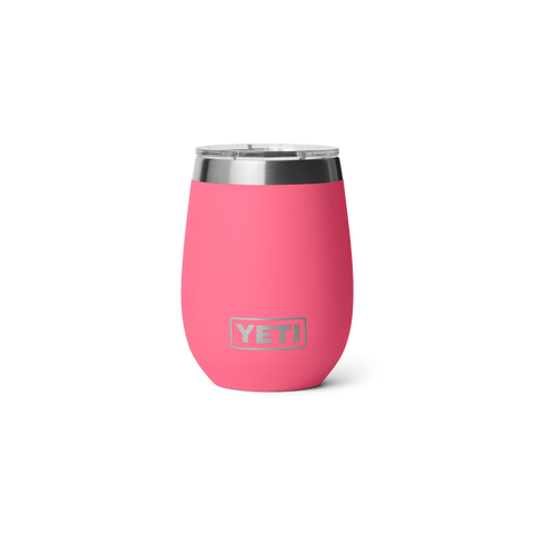 YETI Rambler 10oz Wine Tumbler with Durasip Ceramic Lining - Tropical Pink