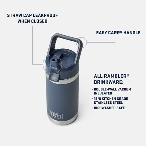 YETI Rambler Jr 12oz Kids Bottle - Royal Blue