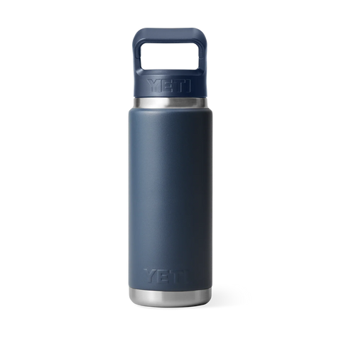 YETI Rambler 26oz Colour Straw Bottle - Navy
