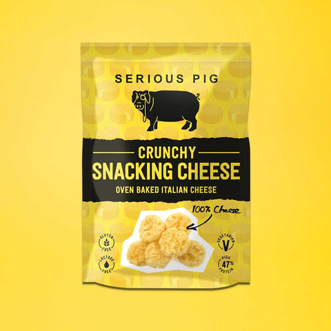 Crunchy Snacking Cheese - Serious Pig