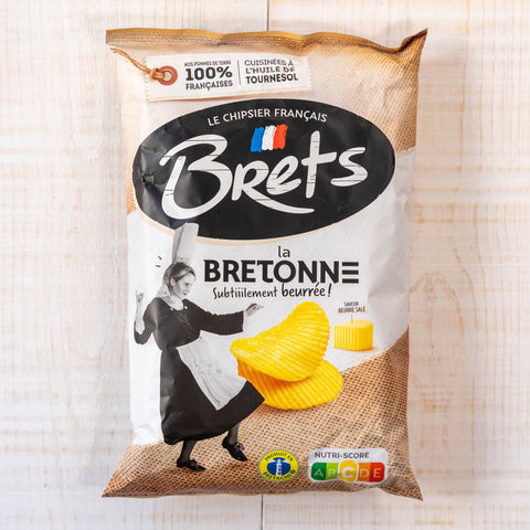 Brets Salted butter crisps 125g