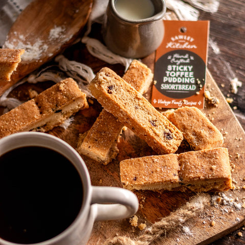 Sticky Toffee Pudding Shortbread - Yorkshire Biscuits