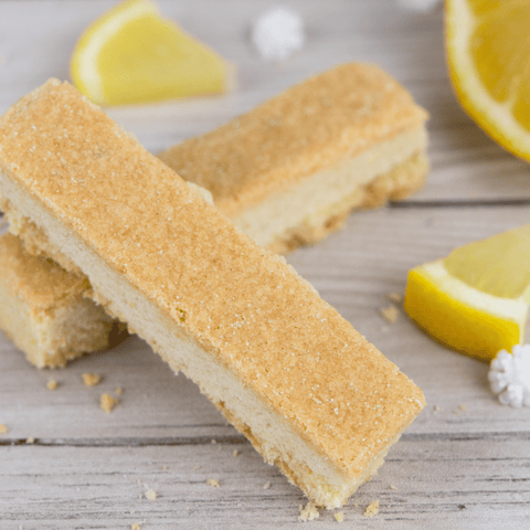 Elderflower and Lemon Shortbread - Yorkshire Biscuits