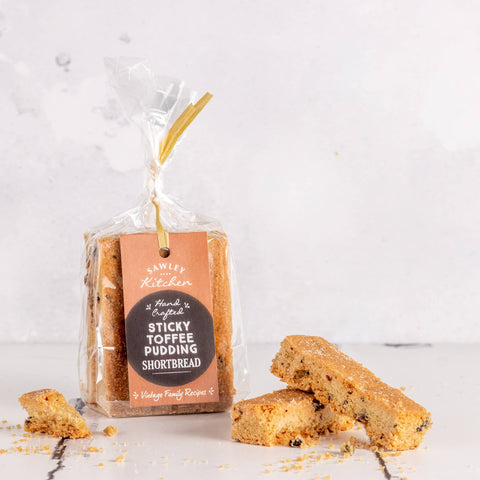Sticky Toffee Pudding Shortbread - Yorkshire Biscuits