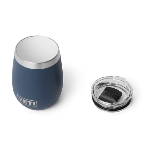 YETI Rambler 10oz Wine Tumbler with Durasip Ceramic Lining - Navy