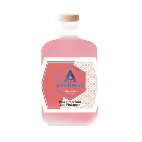 Annings Pink Grapefruit and Pineapple Gin 70cl