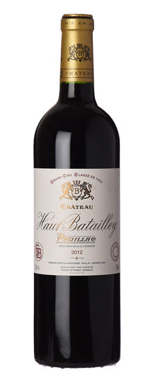 Chateau Haut-Batailley Pauillac 2012 75cl
