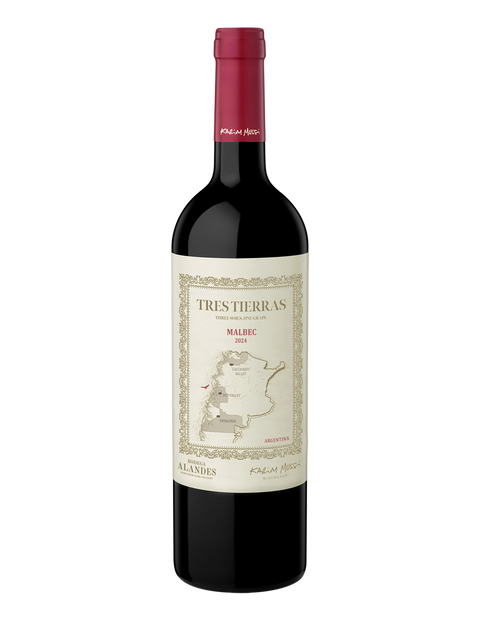 Alandes Tres Tierras Malbec 75cl