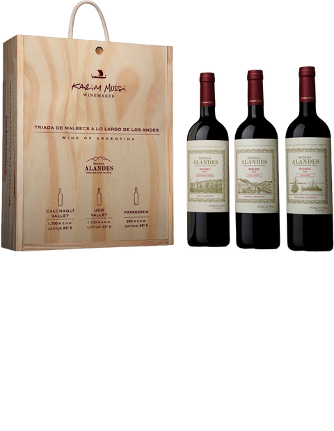 A Trio Of Malbec Karim Mussi Limited Edition Gift Box