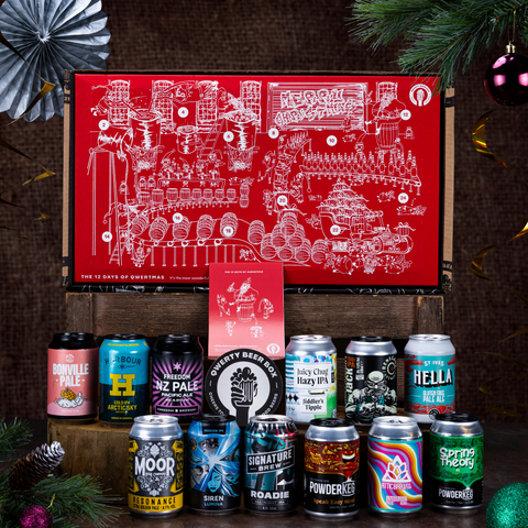 QWERTY Beer Advent Calendar x 12 330ml cans