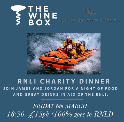 Dinner and Drinks with Salcombe Distilling Co. Friday 6th March