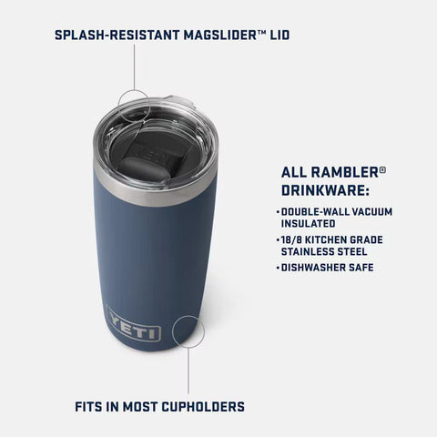 YETI Rambler 10oz Tumbler with Magslider Lid - Seafoam