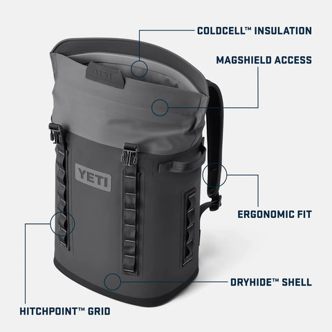 YETI Hopper M20 Backpack Cooler - Classic Navy