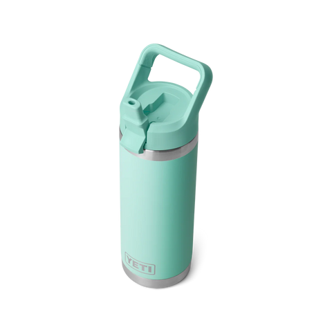 YETI Rambler 18oz Colour Straw Bottle - Seafoam