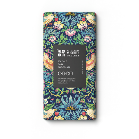Sea Salt Dark Chocolate William Morris Limited Edition