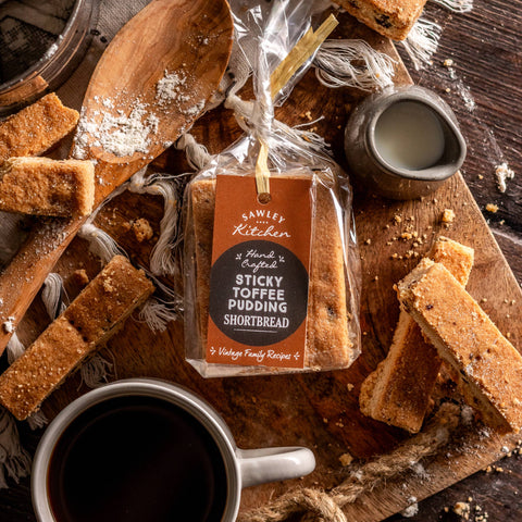 Sticky Toffee Pudding Shortbread - Yorkshire Biscuits