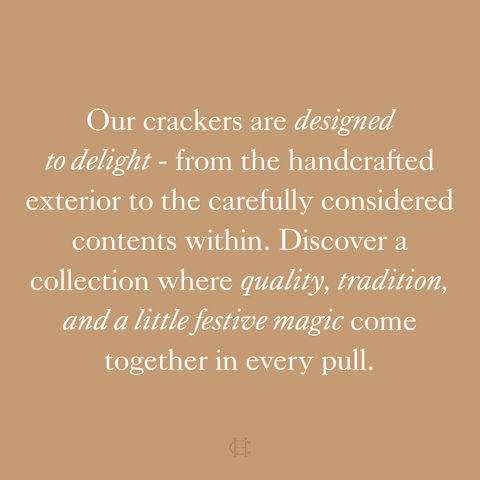 Crimson Blush - Handmade Luxury Christmas Crackers - Craft Cocktails