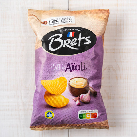 Brets Aioli crisps 125g