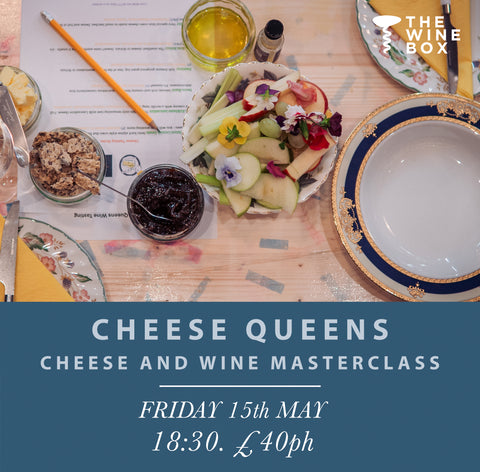Cheese Masterclass with the Cheese Queens Friday 15th May 2026 18:30