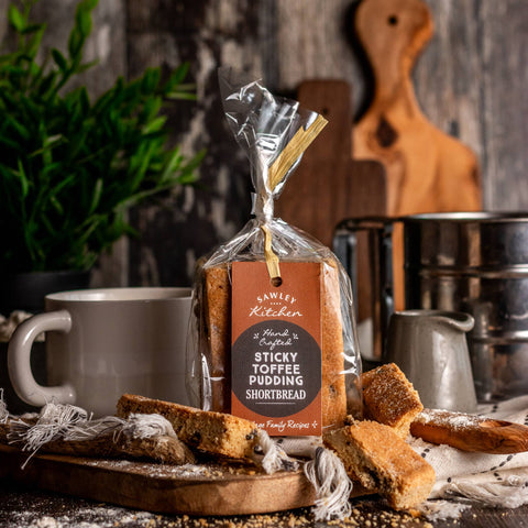 Sticky Toffee Pudding Shortbread - Yorkshire Biscuits