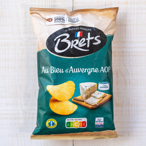 Brets Bleu d'Auvergne PDO crisps 125g