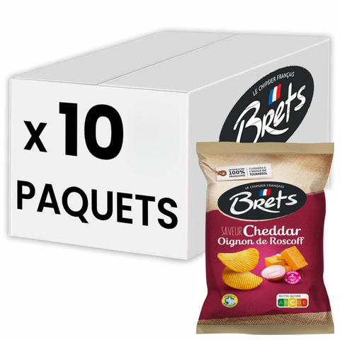 BRET'S French Chips Cheddar Onions