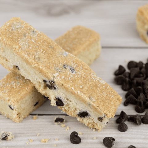 Milk Chocolate Chip Shortbread - Yorkshire Biscuits