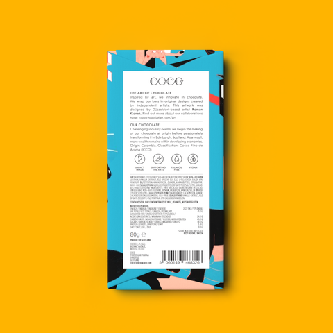 Isle of Skye Sea Salt Dark Chocolate Bar 80g
