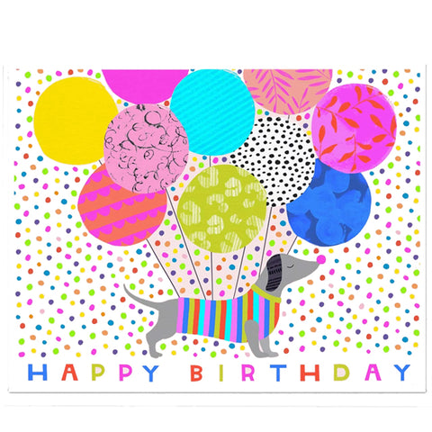 Neondog Birthday Card
